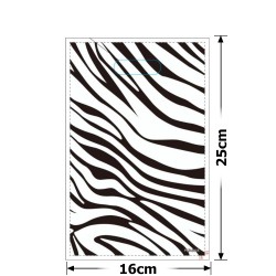 Набор подарочных целлофановых пакетов 25мкм 16x25см 10шт (31499)