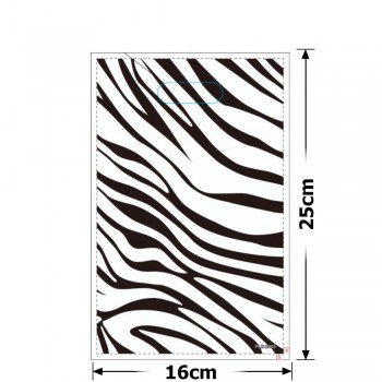 Набір подарункових целофанових пакетів 25мкм 16x25см 10шт (31499)