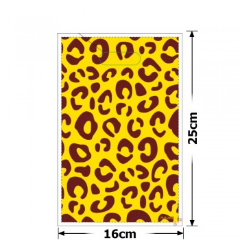 Набір подарункових целофанових пакетів 25мкм 16x25см 10шт (31500)