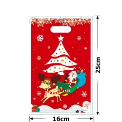 Набор подарочных целлофановых пакетов 25мкм 16x25см 10шт (31520)