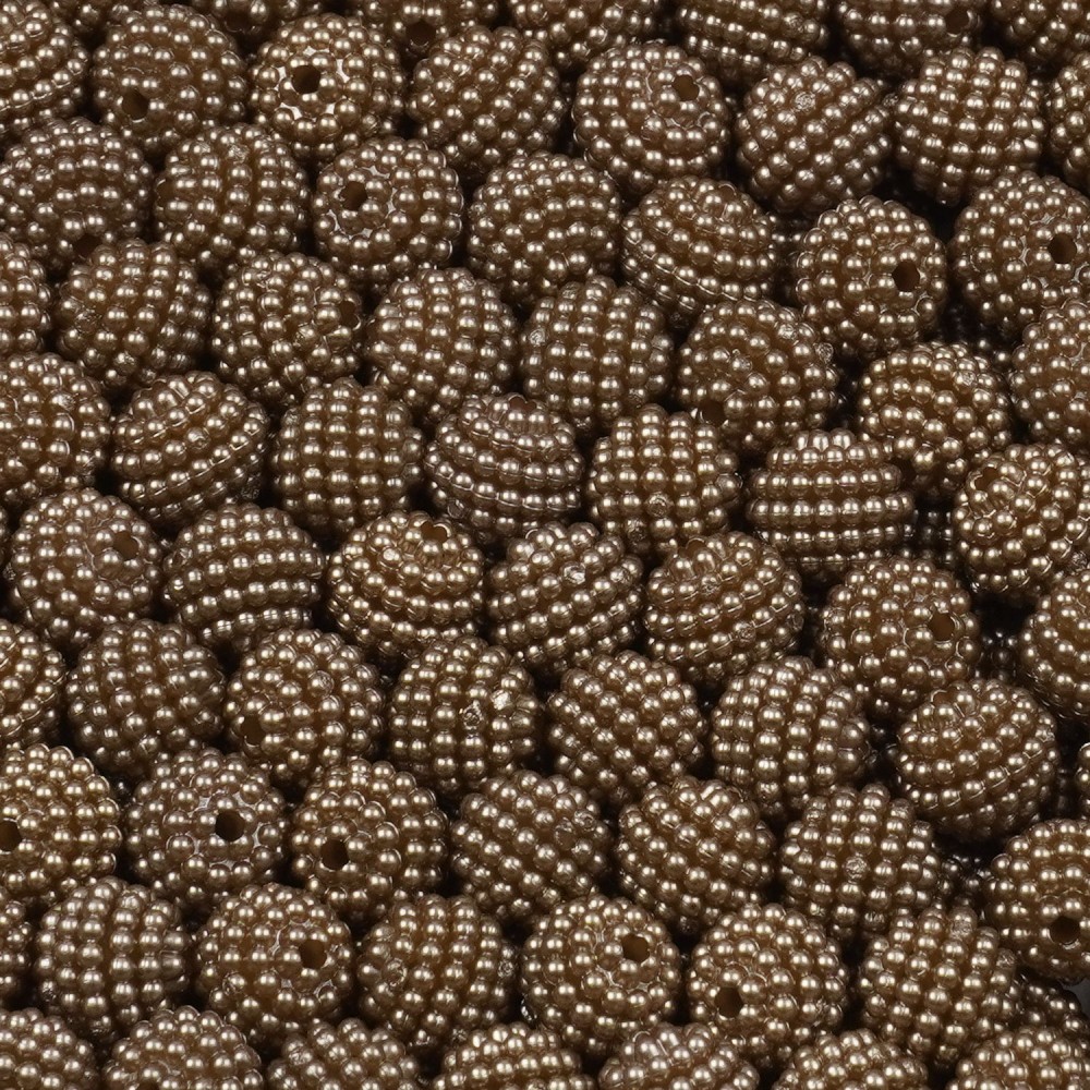 Набір намистин ожина 10мм 700шт 250г коричневий (30448) 2