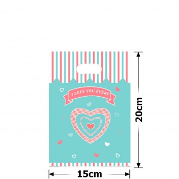 Набор подарочных целлофановых пакетов 30мкм 15x20см (31444)