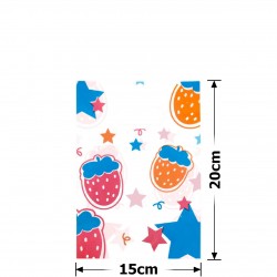 Набор подарочных целлофановых пакетов 30мкм 15x20см (31447)