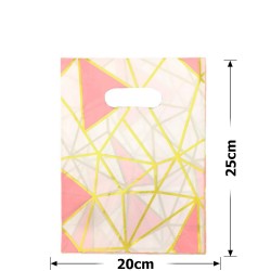 Набор подарочных целлофановых пакетов 30мкм 20x25см 100шт (31451)