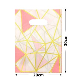 Набор подарочных целлофановых пакетов 30мкм 20x30см 100шт (31460)