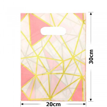 Набор подарочных целлофановых пакетов 30мкм 20x30см 100шт (31460)