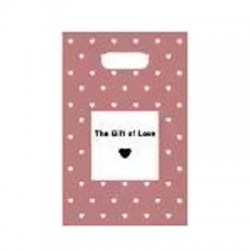 Набір подарункових целофанових пакетів 30мкм 20x30см 100шт (31465)