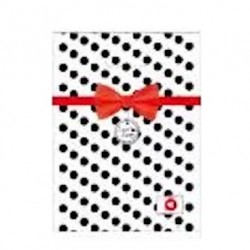 Набір подарункових целофанових пакетів 30мкм 25x35см 100шт (31470)