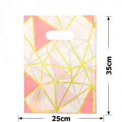 Набор подарочных целлофановых пакетов 30мкм 25x35см 100шт (31472)