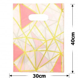 Набор подарочных целлофановых пакетов 30мкм 30x40см 100шт (31479)