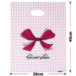 Набор подарочных целлофановых пакетов 30мкм 30x40см 100шт (31482)